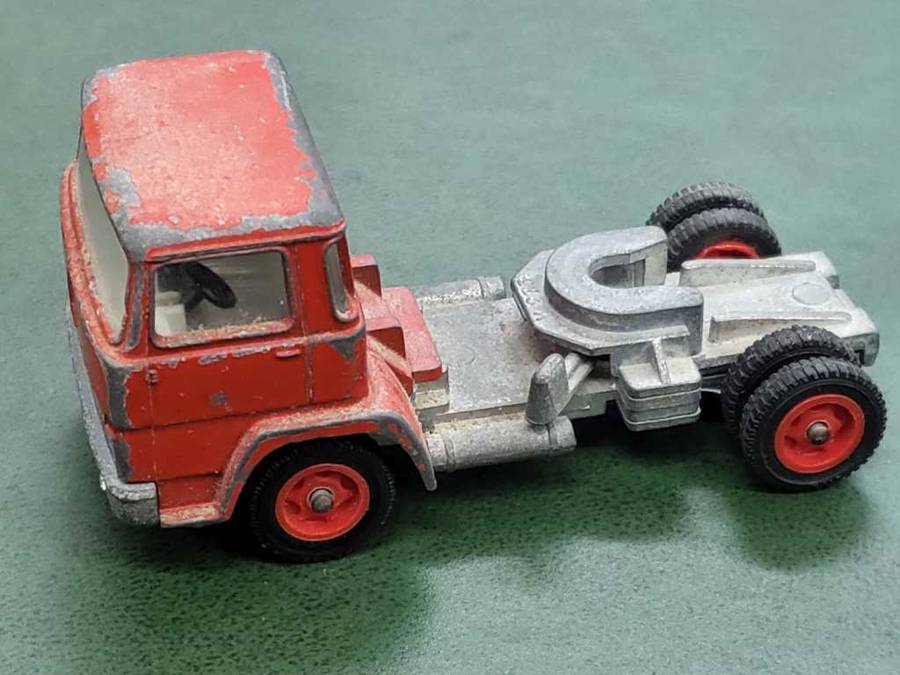 *R1 Auction* 1967 Magirus Tieflader Sattelschepper V275 truck, Germany - 60/1 Ratio