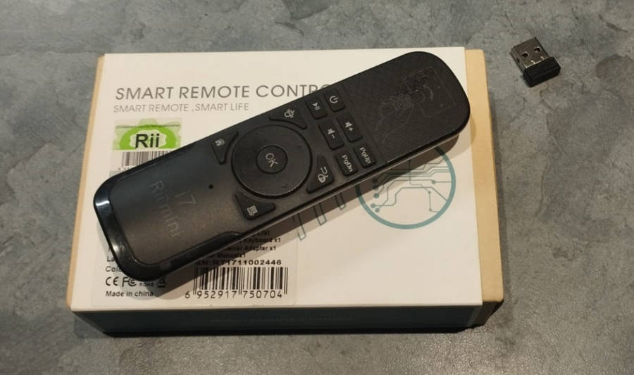 Rii i7 2.4G Wireless Air Mouse Remote Control For PC