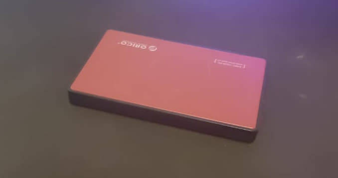 External Toshiba 2.5` (300GB) HDD + Orico Enclosure For Sale