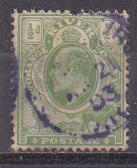 Orange River Colony 1903 King Edward vii issue 1/2d crown / ca. FU