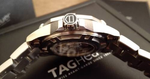 Original TAG Heuer AquaRacer 500m Calibre 5 Automatic - Pristine condition - with box and paperwork