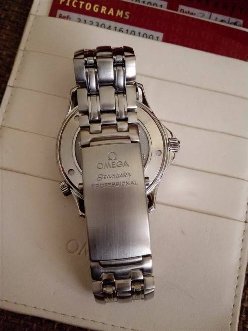 Original RED Omega Seamaster Pro Diver 300m Quartz