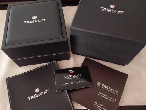 TAG Heuer AquaRacer DAY DATE Calibre 16 Automatic  - FULL BOX AND PAPERWORK