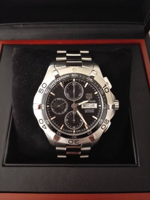 TAG Heuer AquaRacer DAY DATE Calibre 16 Automatic  - FULL BOX AND PAPERWORK