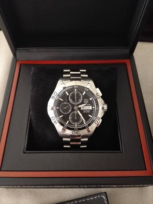 TAG Heuer AquaRacer DAY DATE Calibre 16 Automatic  - FULL BOX AND PAPERWORK