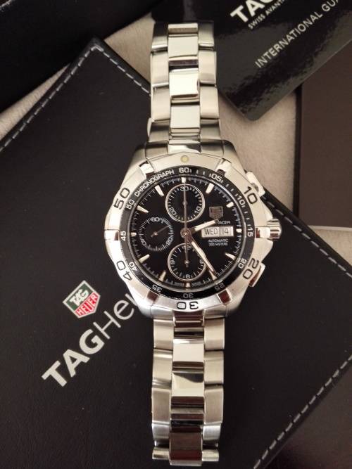 TAG Heuer AquaRacer DAY DATE Calibre 16 Automatic  - FULL BOX AND PAPERWORK