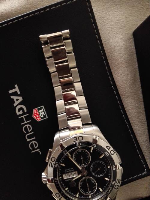 TAG Heuer AquaRacer DAY DATE Calibre 16 Automatic  - FULL BOX AND PAPERWORK