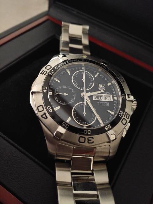 TAG Heuer AquaRacer DAY DATE Calibre 16 Automatic  - FULL BOX AND PAPERWORK