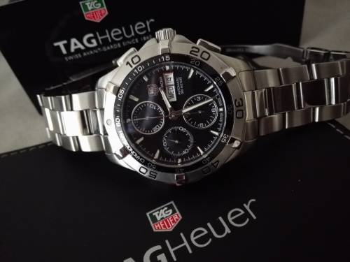 TAG Heuer AquaRacer DAY DATE Calibre 16 Automatic  - FULL BOX AND PAPERWORK