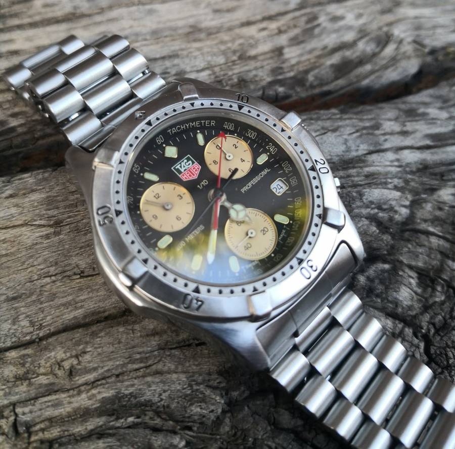 **R1 No Reserve**Tag Heuer 2000 Series Professional Chronograph Quartz 38mm