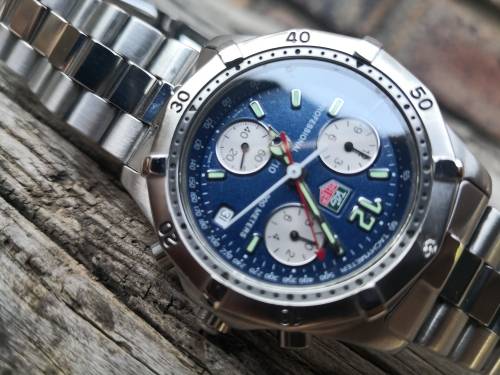 **R1 START**NO RESERVE**TAG Heuer 2000 Series Chronograph Quartz 38mm