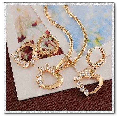 Heart GP Jewelry Set - In Stock