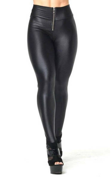 Women's Faux Leather Leggings