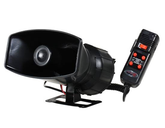 5-Tone Electronic Siren with Microphone