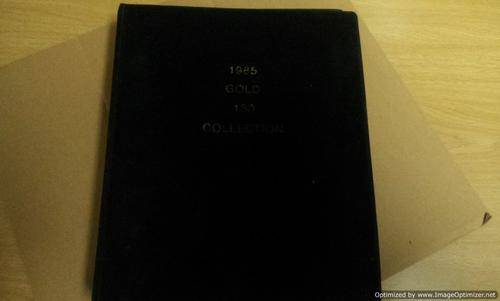 1985 '150 GOLD' FDC COVER COLLECTION