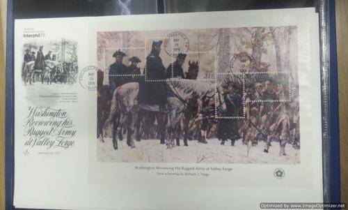 USA Independence FDC. 4 x Large covers. Lovely as new.