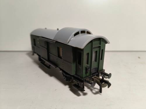 Vintage Fleischmann 1405 Baggage Van