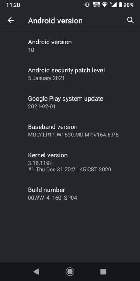 Nokia 3.1 (Android)