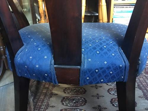 STUNNING OVERSIZED MAHOGANY TUB CHAIR