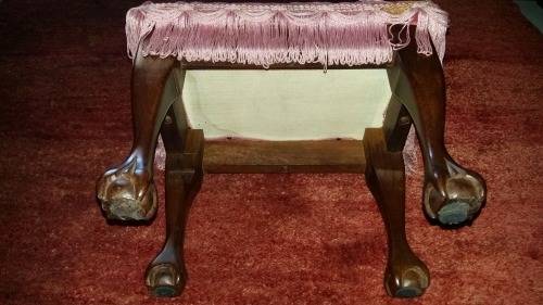 Stunning Ball n Claw Foot Stool