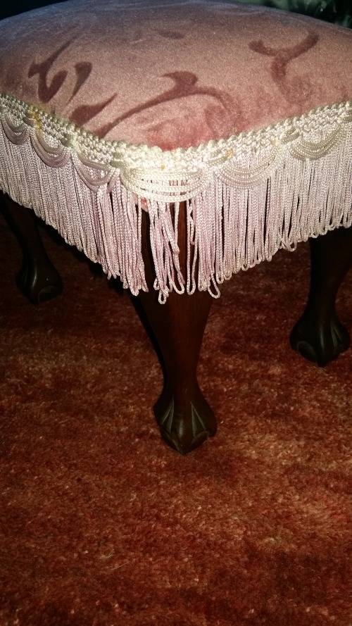 Stunning Ball n Claw Foot Stool