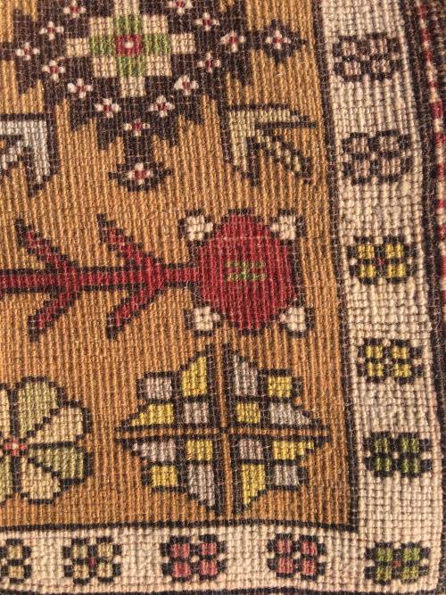 GORGEOUS GENUINE WOOL HAND KNOTTED TURKISH MILAS BAROQUE PERSIAN CARPET 2160 X 1200mm