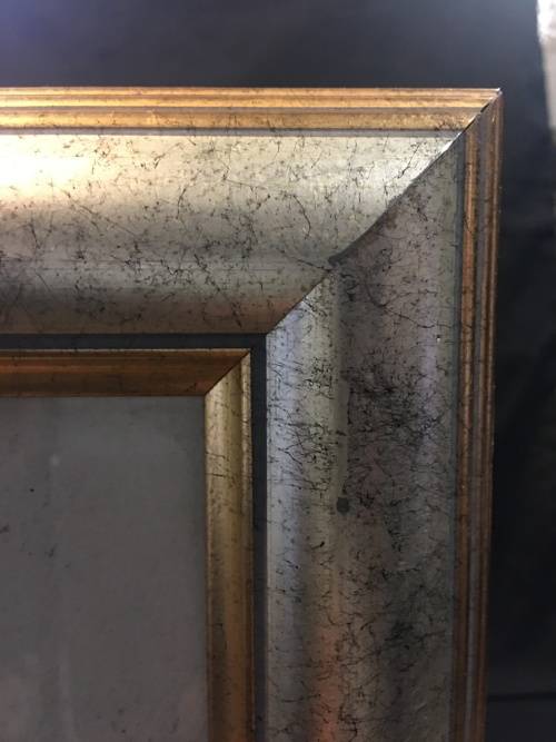 STUNNING FRAMED VINTAGE MIXED MEDIA LANDSCAPE SIGNED L.NEETLING,1981