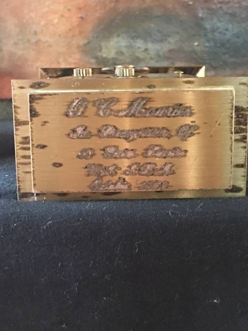 WOW !!!! STUNNING VINTAGE SWIZZA 8 BEDSIDE ALARM CLOCK IN PERFECT WORKING ORDER