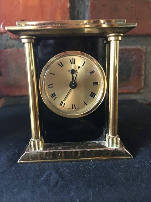 WOW !!!! STUNNING VINTAGE SWIZZA 8 BEDSIDE ALARM CLOCK IN PERFECT WORKING ORDER