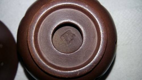 Highly Collectible Yixing Chinese vintage clay Tea Cups. Cool Touch