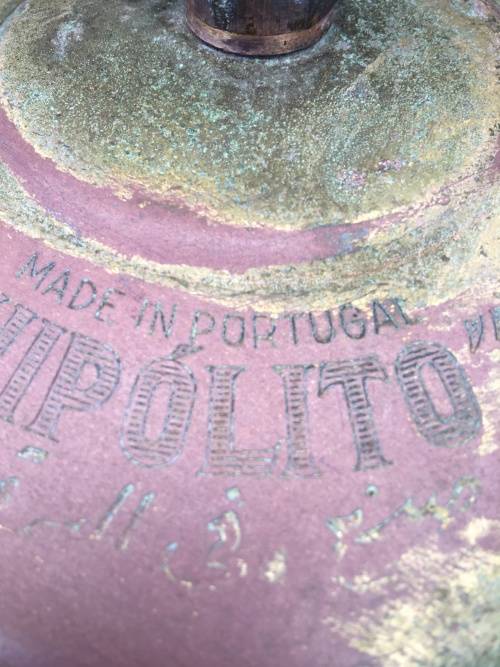WOW!!! HIPOLITO GAS PARAFFIN BURNER MADE IN PORTUGAL