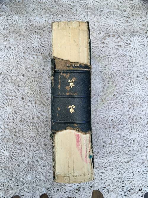 STUNNING ANTIQUE BOOK "THE LIFE OF CHARLES DICKENS" BY JOHN FORSTER DATED AS A GIFT IN 1911