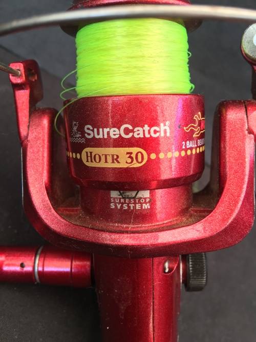 WOW !! SURECATCH HOTR 30 FISHING REEL IN EXCELLENT WORKING CONDITION