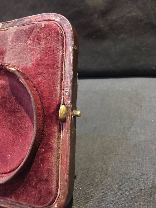 HALLMARKED BIRMINGHAM STERLING SILVER GOLIATH POCKET WATCH CASE BY SYNYER & BEDDOES 1918 marked