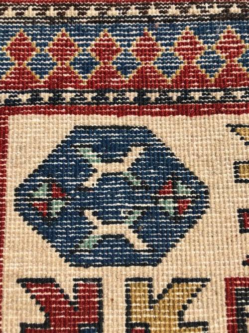 ANOTHER GEM ~ STUNNING RARE VINTAGE HAND MADE PURE WOOL AFGHAN GHAZNI PERSIAN CARPET 2400 X 1550mm