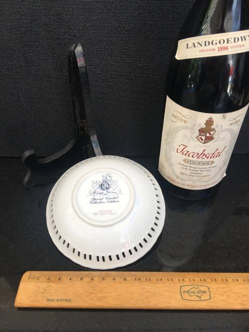 Genuine 22 carat Gold Delft  Special Limited Collectors Edition Blue & White Pierced Porcelain Bowl