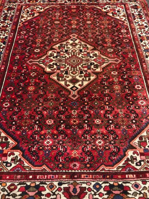 WHAT A STUNNER ~ PURE WOOL HAND KNOTTED PLUSH HUSSEIN ABAD EXQUISITE PERSIAN CARPET 2100 X 1700mm