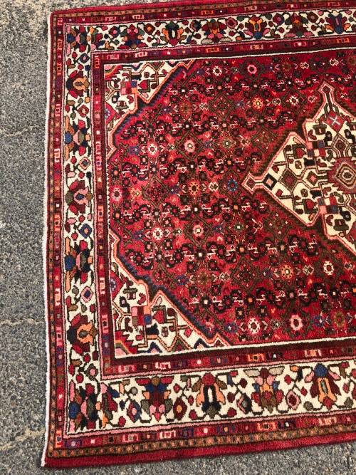 WHAT A STUNNER ~ PURE WOOL HAND KNOTTED PLUSH HUSSEIN ABAD EXQUISITE PERSIAN CARPET 2100 X 1700mm