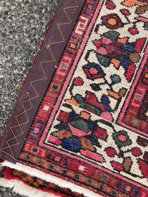 WHAT A STUNNER ~ PURE WOOL HAND KNOTTED PLUSH HUSSEIN ABAD EXQUISITE PERSIAN CARPET 2100 X 1700mm