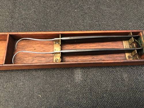 WOW !!! ANTIQUE BOXED MEDICAL AMPUTATION SET POSSIBLY FROM THE CIVIL WAR ERA BY WOOD YORK