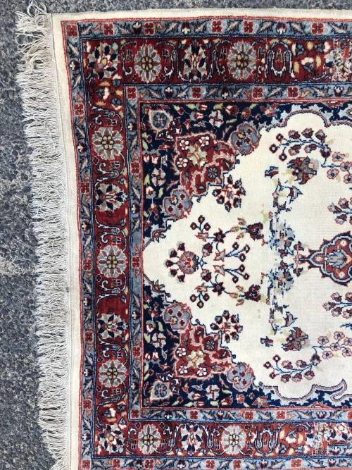 WOW !!! ANOTHER STUNNER ~ FEREGHAN SAROUK HAND KNOTTED PURE WOOL PERSIAN CARPET 2150 X 1230mm