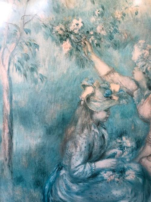 WOW !!! STUNNING LARGE FRAMED PRINT OF AN ORIGINAL PAINTING BY FRENCH ARTIST RENOIR