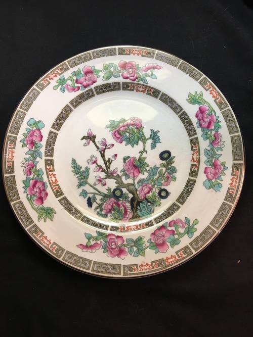 Absolutely Stunning  c1930s  Maddock England Vitreous Indian Tree Side Plate 17 cm