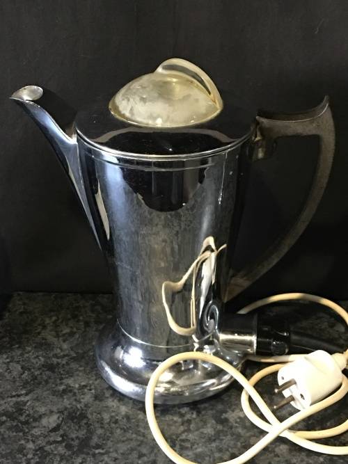 WOW !!! Art Deco Coffee Percolator Electric GEC D5371 Stunning Stylish Working Very Rare