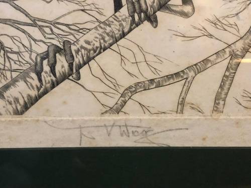 WOW !!! ORIGINAL DAVID WICKS ENGRAVING - CHIEF ENGRAVER TO THE ROYAL MINT TILL 1989