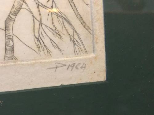 WOW !!! ORIGINAL DAVID WICKS ENGRAVING - CHIEF ENGRAVER TO THE ROYAL MINT TILL 1989