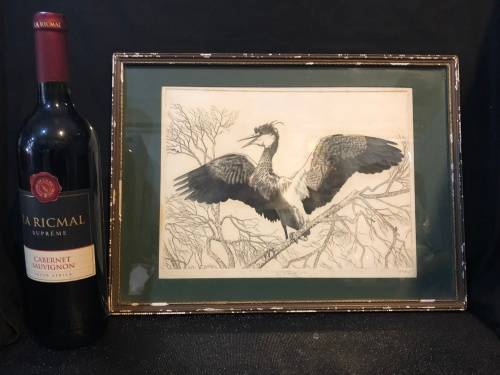 WOW !!! ORIGINAL DAVID WICKS ENGRAVING - CHIEF ENGRAVER TO THE ROYAL MINT TILL 1989