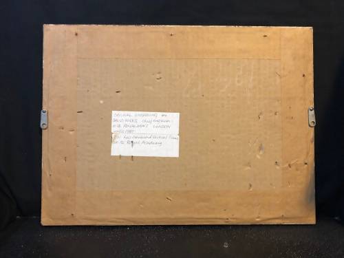 WOW !!! ORIGINAL DAVID WICKS ENGRAVING - CHIEF ENGRAVER TO THE ROYAL MINT TILL 1989