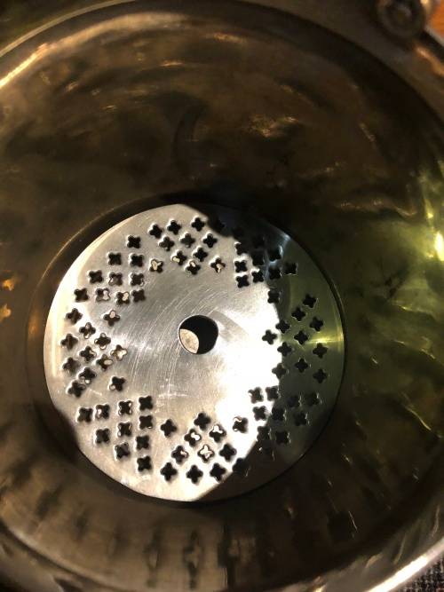 VINTAGE EPNS DELUXE BARREL SHAPED ICE BUCKET / WINE COOLER WITH LINER AND SCROLLED SWING HANDLE