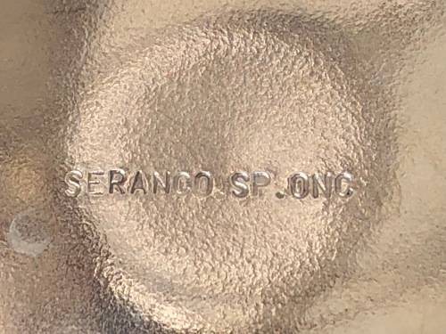 WOW !!! STUNNING LARGE SILVER PLATED TUREEN BY SERANCO WITH ANTIQUE SERVING SPOON